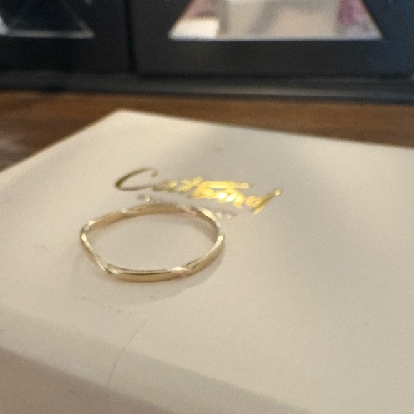 Catbird Candy Wrapper Gold Ring - Picture 11 of 16